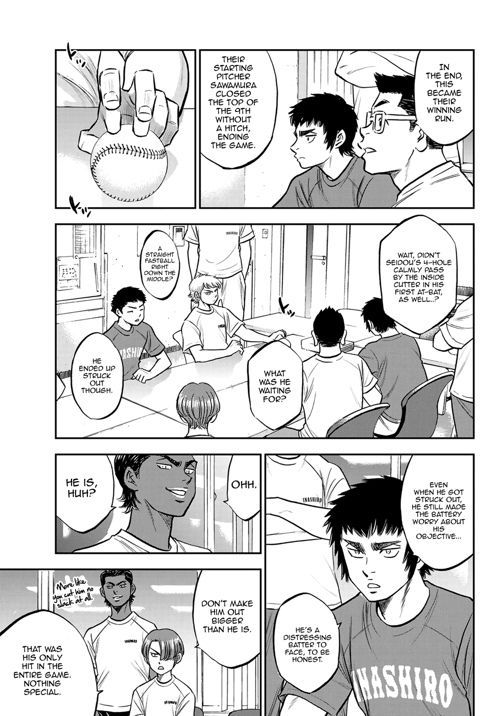 Daiya no A - Act II Chapter 258 page 3 - Chapter 258: Can't Wait