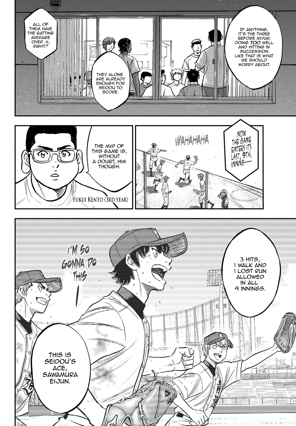 Daiya no A - Act II Chapter 258 page 4 - Chapter 258: Can't Wait
