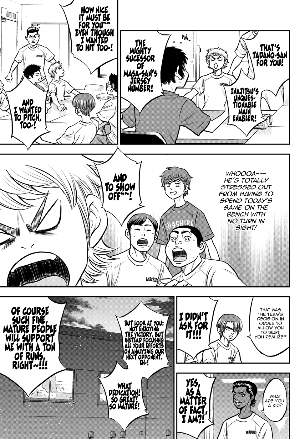 Daiya no A - Act II Chapter 258 page 7 - Chapter 258: Can't Wait