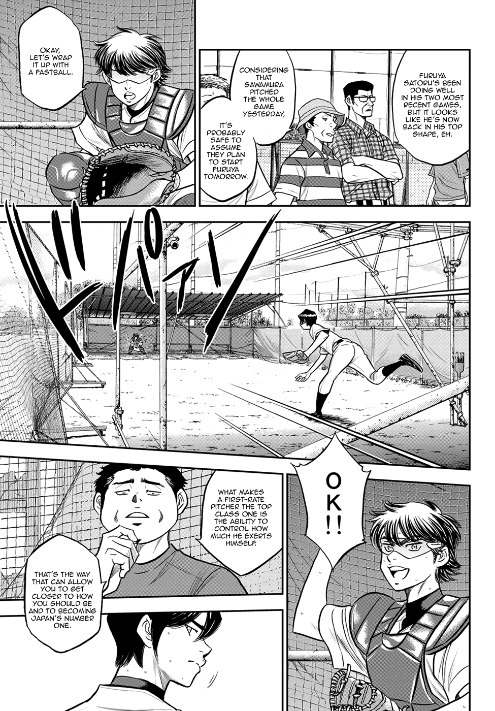 Daiya no A - Act II Chapter 259 page 9 - Chapter 259: Things not to be Compromised On