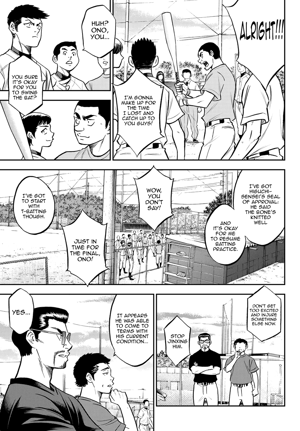 Daiya no A - Act II Chapter 260 page 11 - Chapter 260: That Day