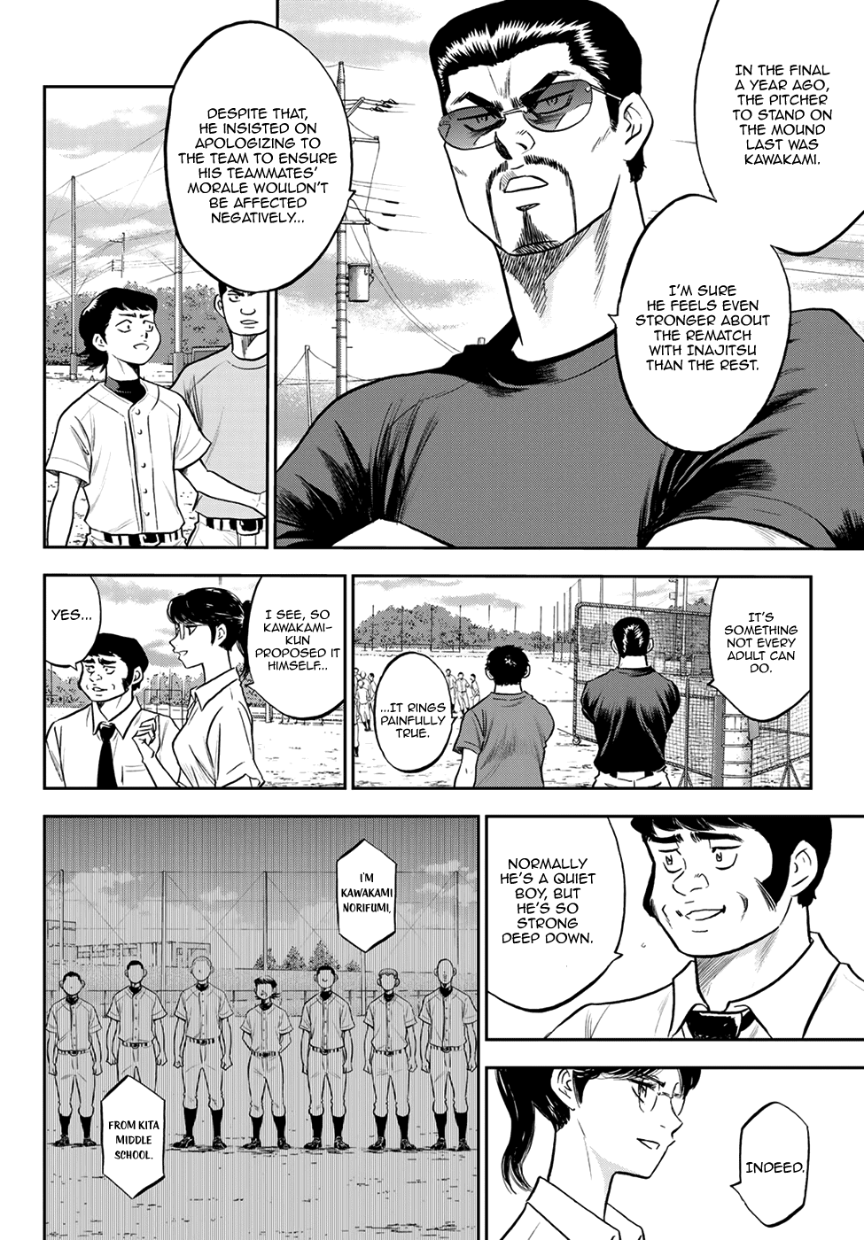 Daiya no A - Act II Chapter 260 page 12 - Chapter 260: That Day