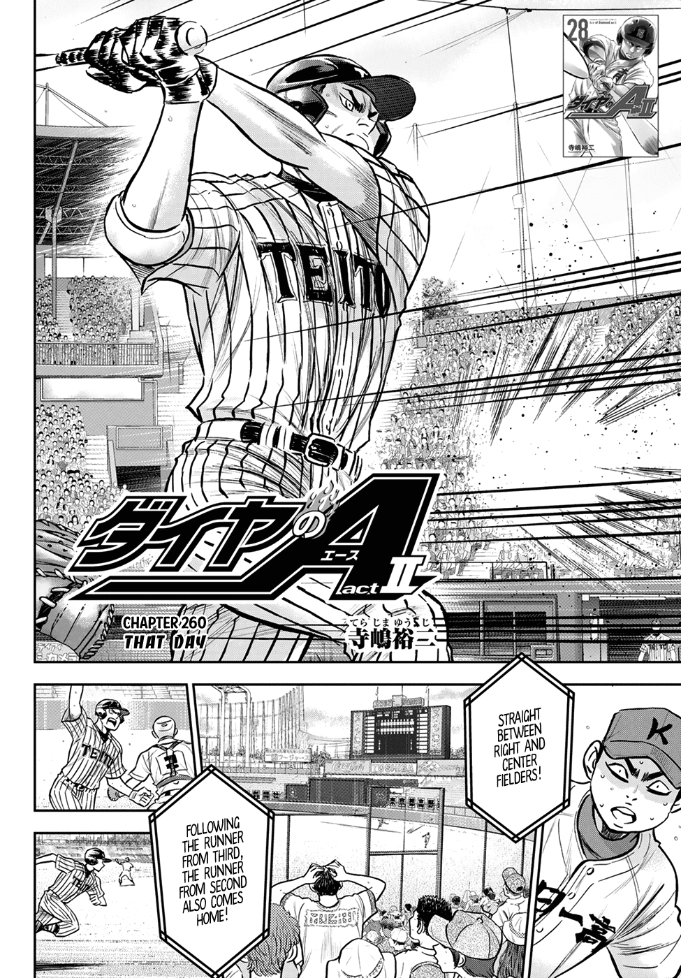 Daiya no A - Act II Chapter 260 page 2 - Chapter 260: That Day
