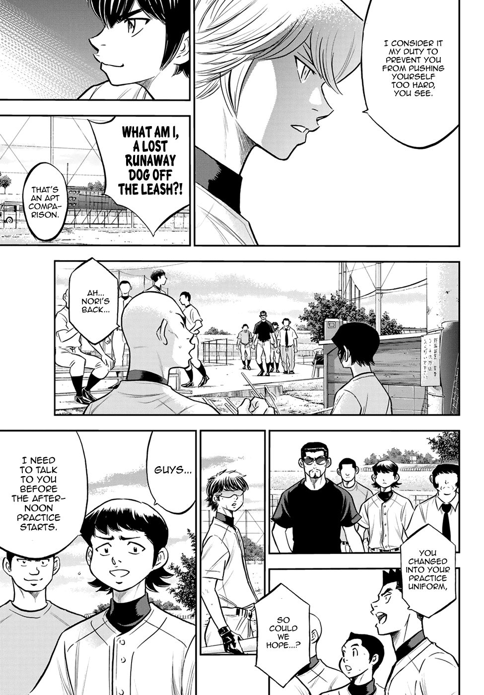 Daiya no A - Act II Chapter 260 page 7 - Chapter 260: That Day