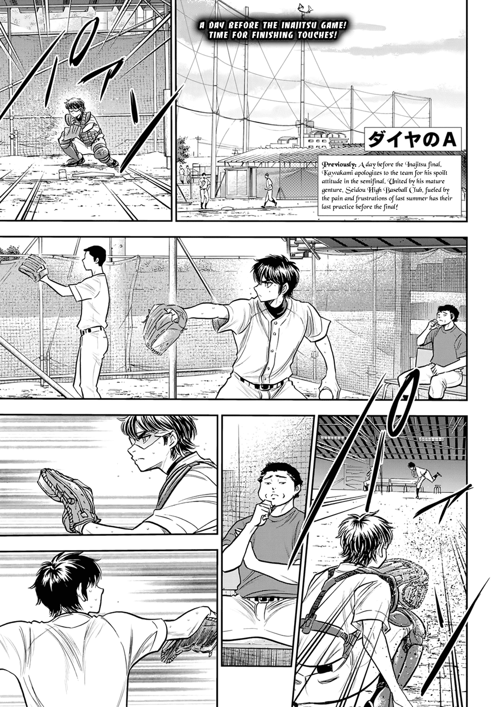 Daiya no A - Act II Chapter 261 page 1 - Chapter 261: 2 years and 4 months