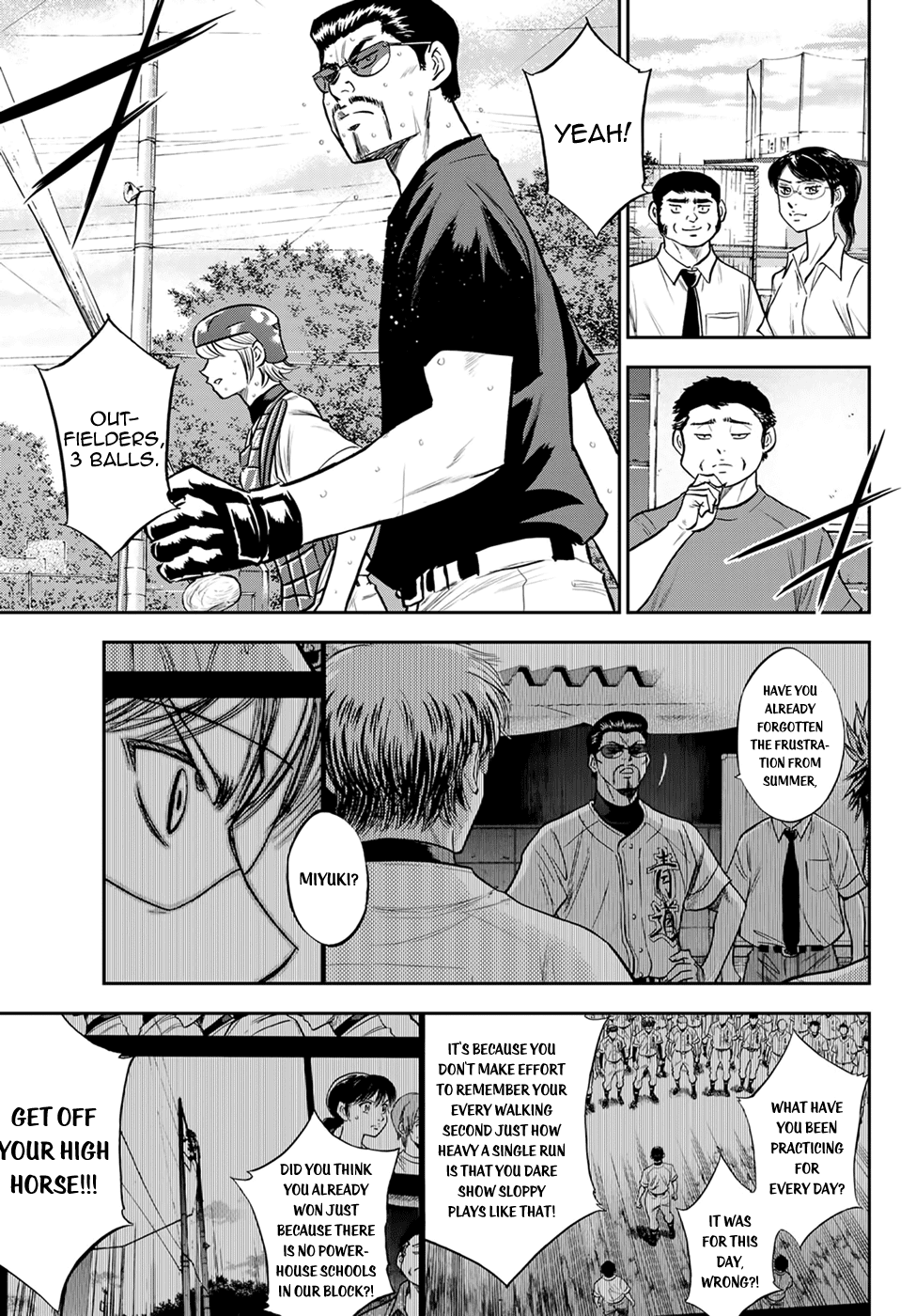 Daiya no A - Act II Chapter 261 page 13 - Chapter 261: 2 years and 4 months