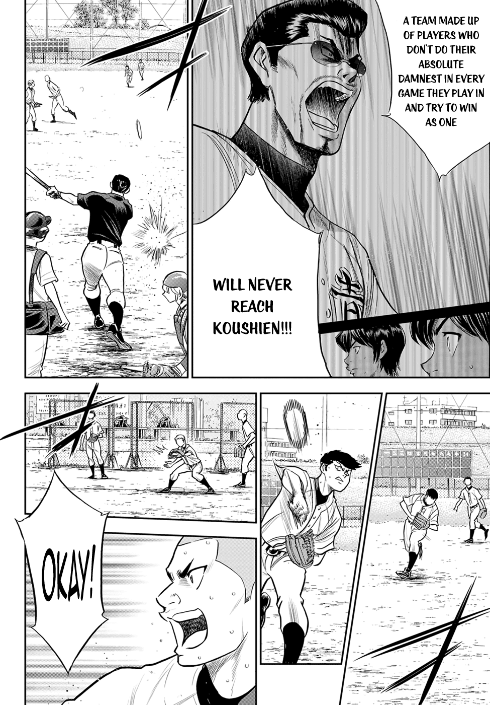 Daiya no A - Act II Chapter 261 page 14 - Chapter 261: 2 years and 4 months