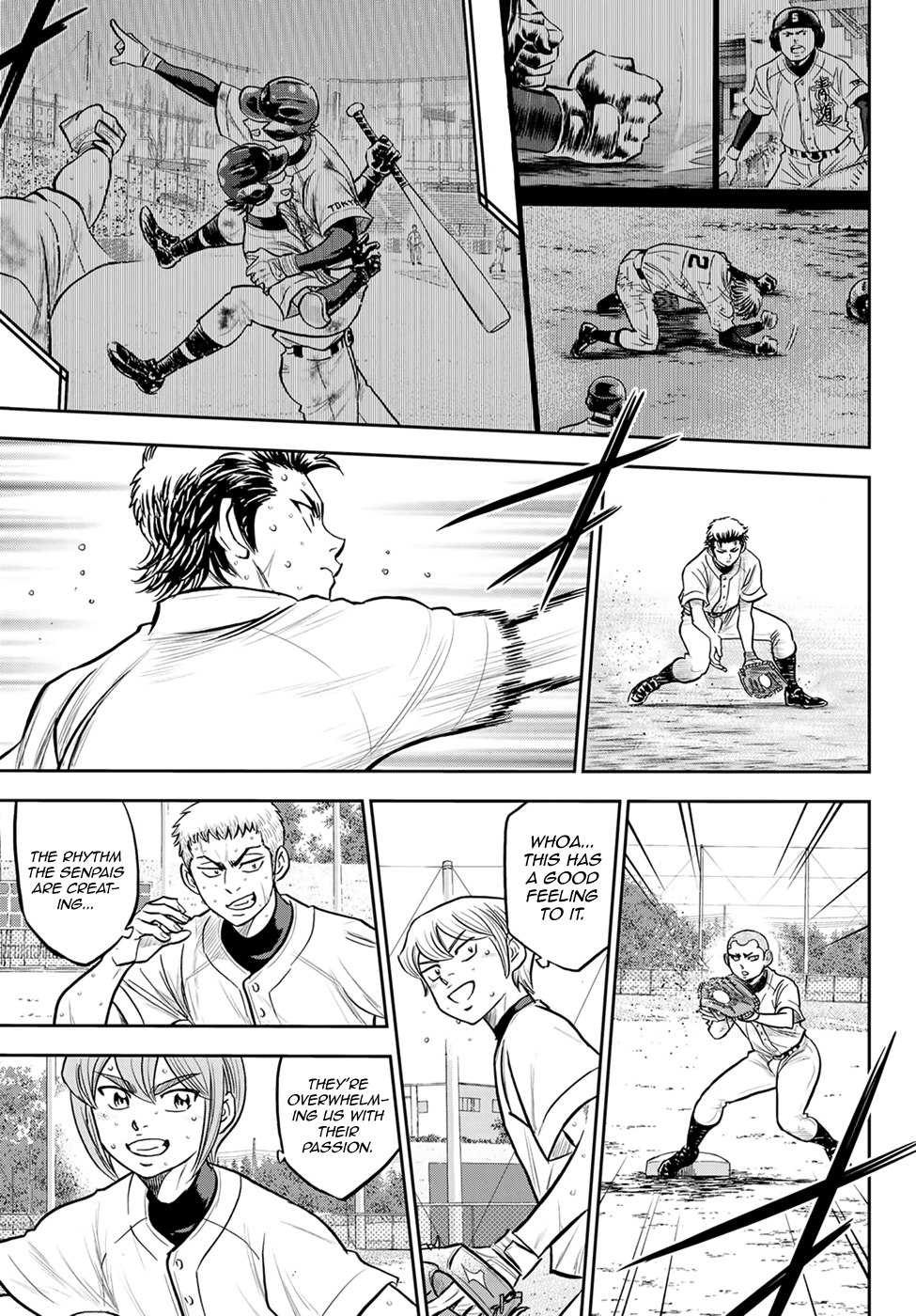 Daiya no A - Act II Chapter 261 page 17 - Chapter 261: 2 years and 4 months