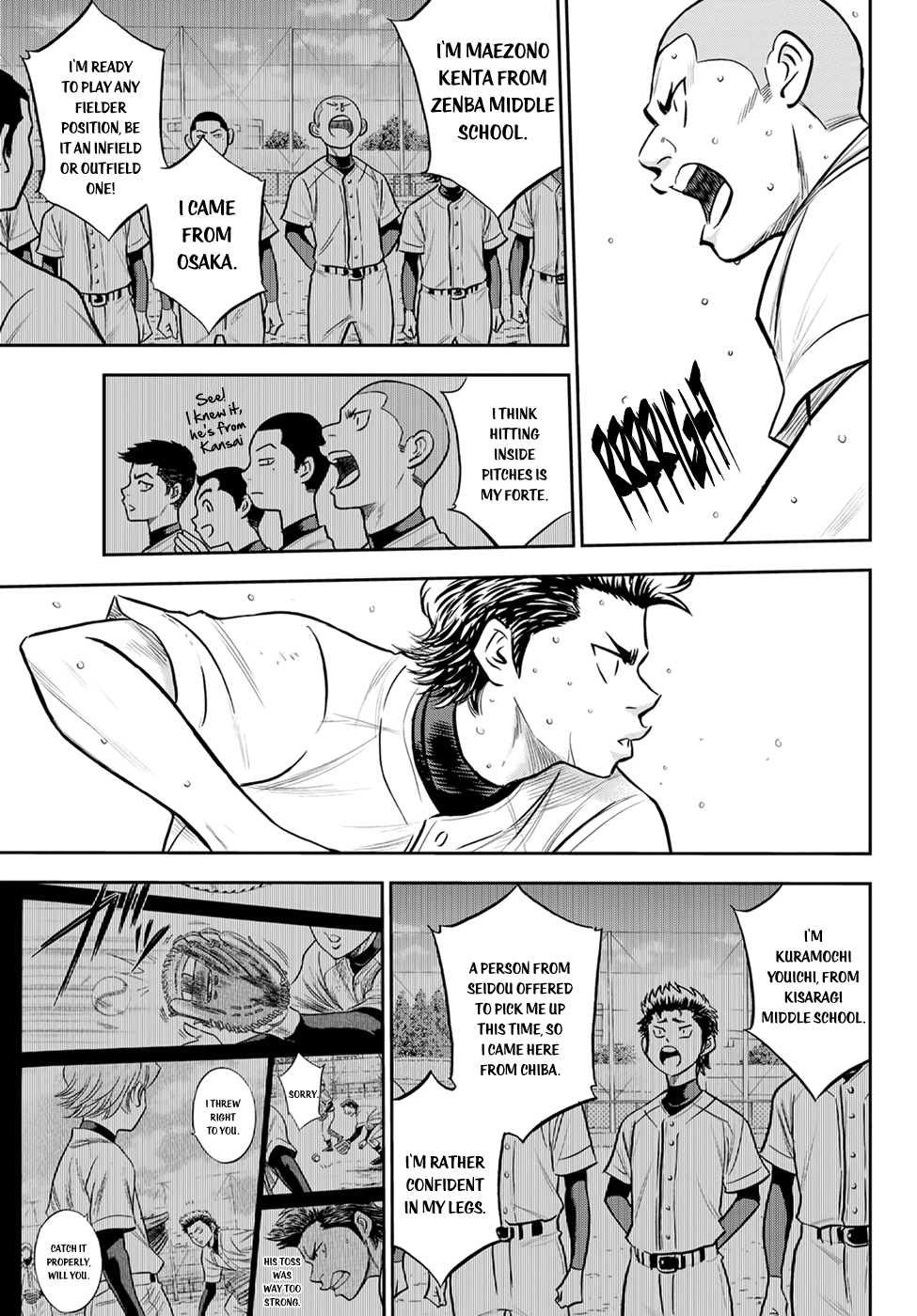 Daiya no A - Act II Chapter 261 page 7 - Chapter 261: 2 years and 4 months