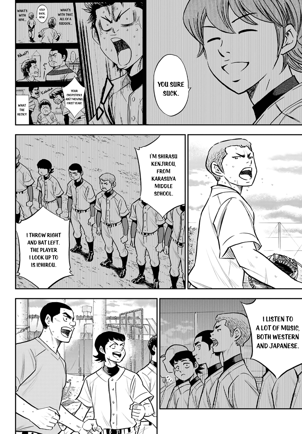 Daiya no A - Act II Chapter 261 page 8 - Chapter 261: 2 years and 4 months