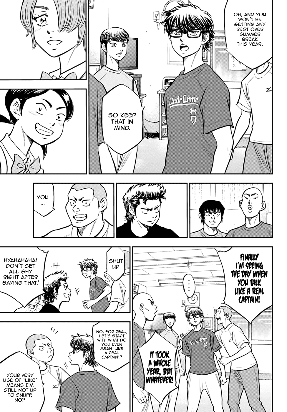 Daiya no A - Act II Chapter 262 page 10 - Chapter 262: The Eve of the Decisive Battle