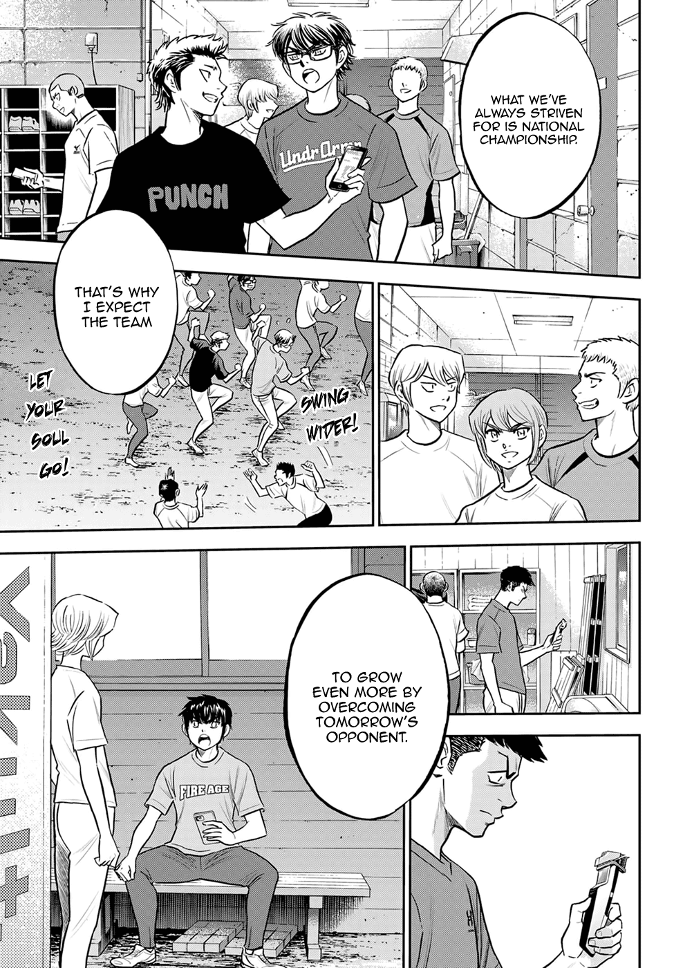 Daiya no A - Act II Chapter 262 page 14 - Chapter 262: The Eve of the Decisive Battle