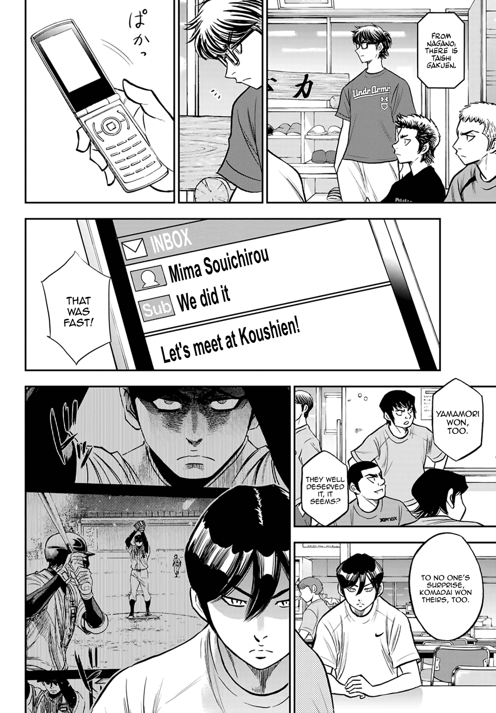 Daiya no A - Act II Chapter 262 page 7 - Chapter 262: The Eve of the Decisive Battle