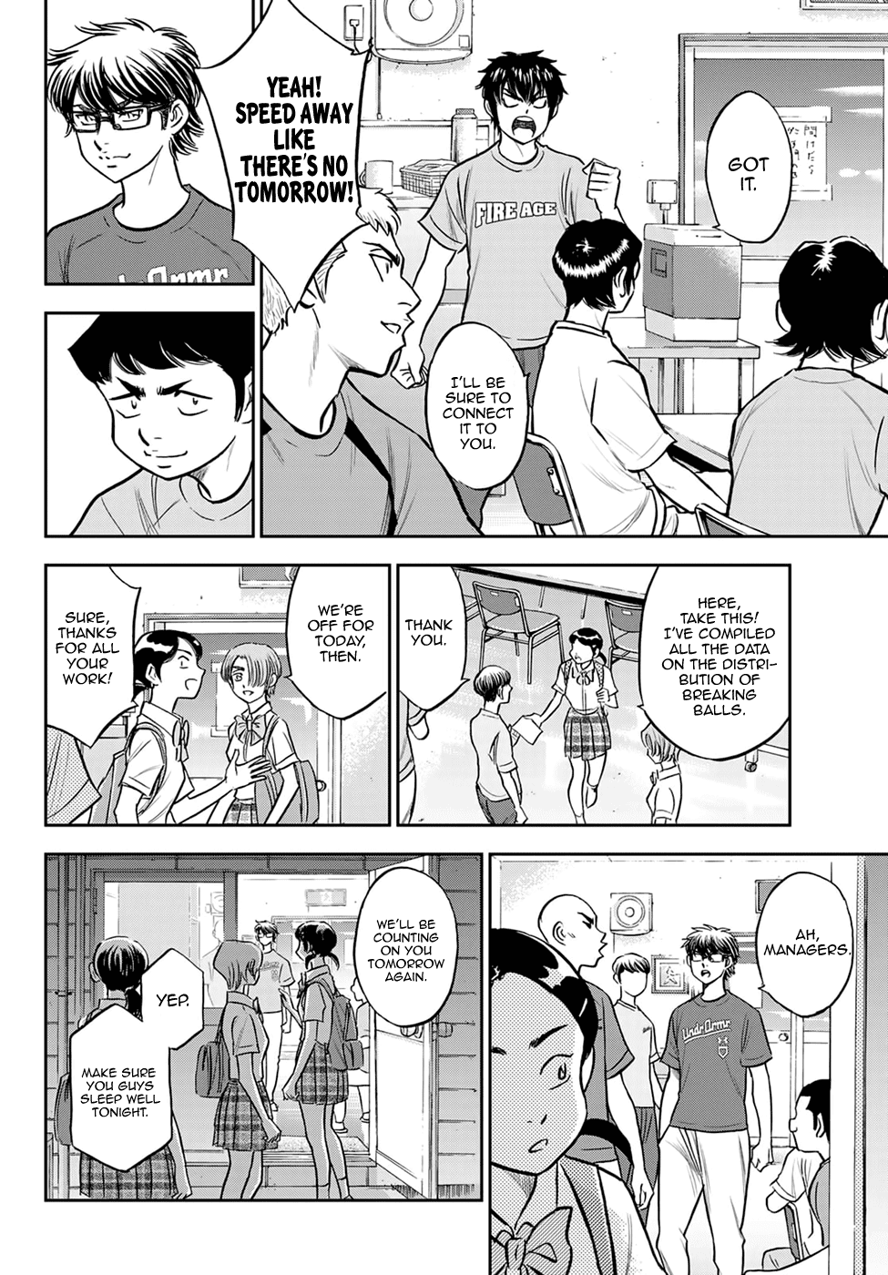 Daiya no A - Act II Chapter 262 page 9 - Chapter 262: The Eve of the Decisive Battle
