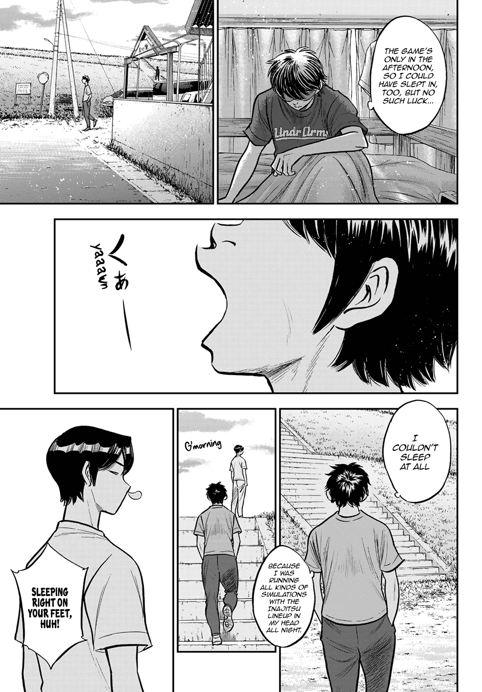 Daiya no A - Act II Chapter 263 page 3 - Chapter 263: The Duty of Captain