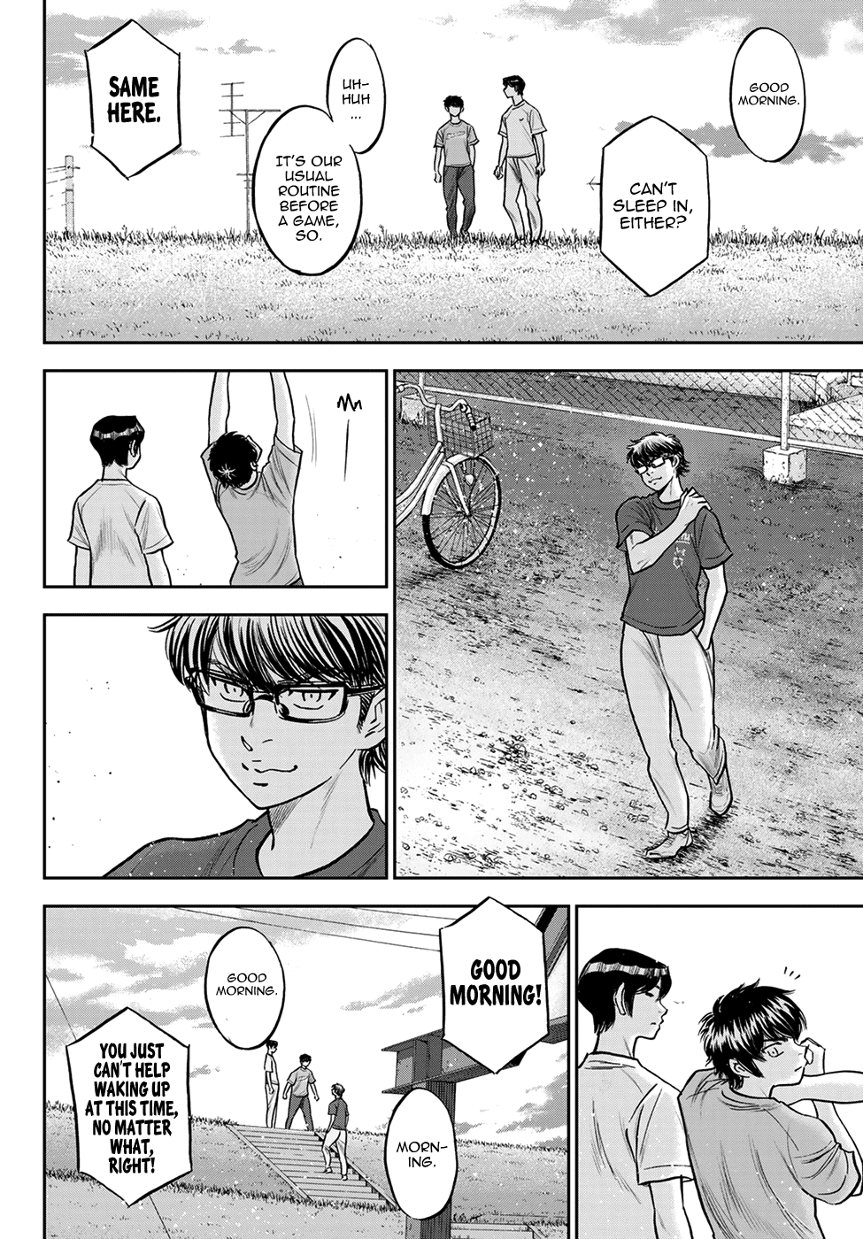 Daiya no A - Act II Chapter 263 page 4 - Chapter 263: The Duty of Captain