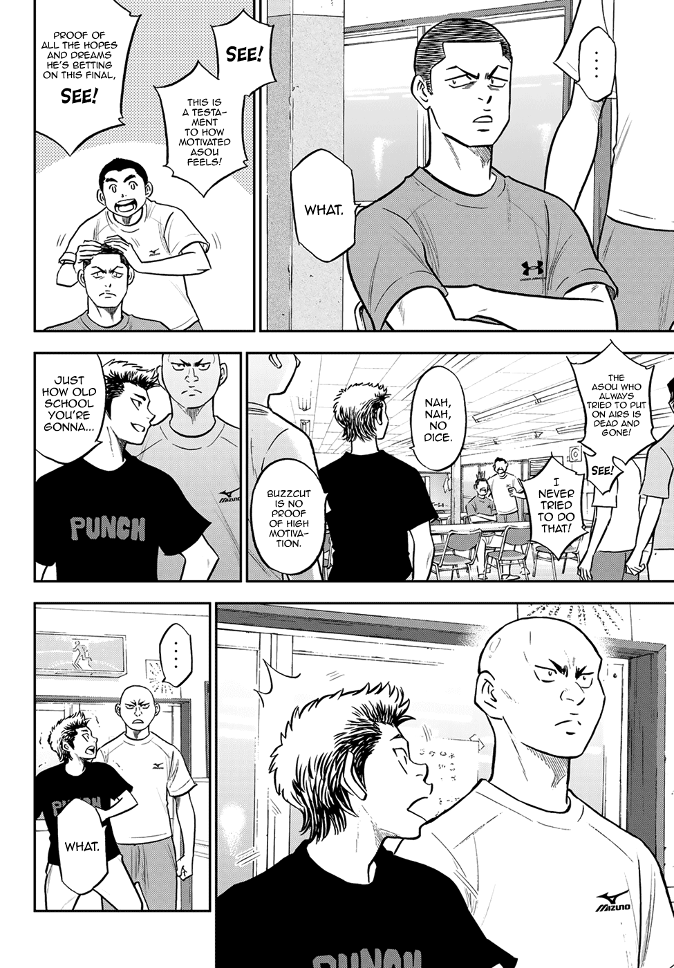 Daiya no A - Act II Chapter 263 page 6 - Chapter 263: The Duty of Captain