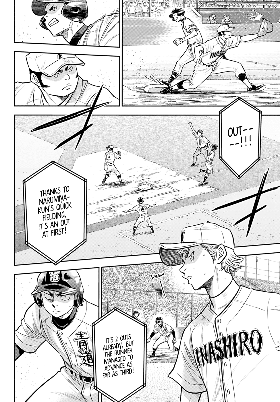 Daiya no A - Act II Chapter 265 page 10 - Chapter 265: Calculations