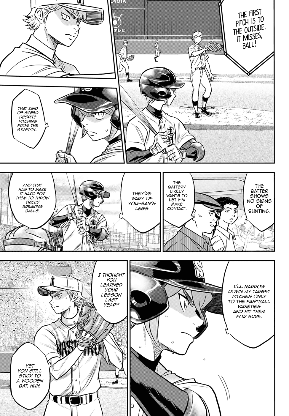 Daiya no A - Act II Chapter 265 page 3 - Chapter 265: Calculations
