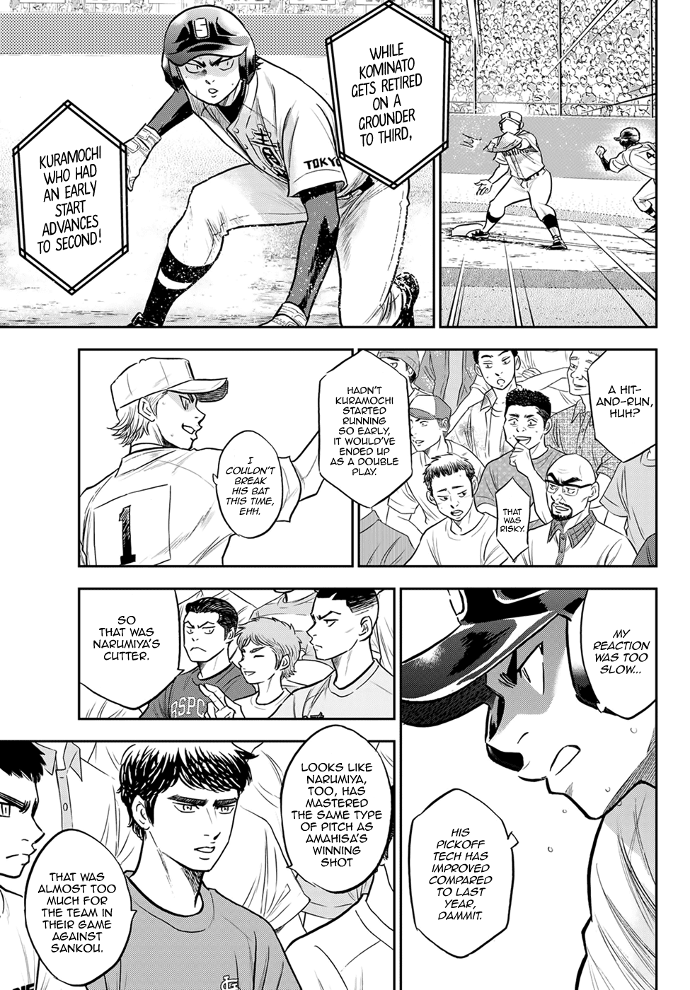 Daiya no A - Act II Chapter 265 page 7 - Chapter 265: Calculations