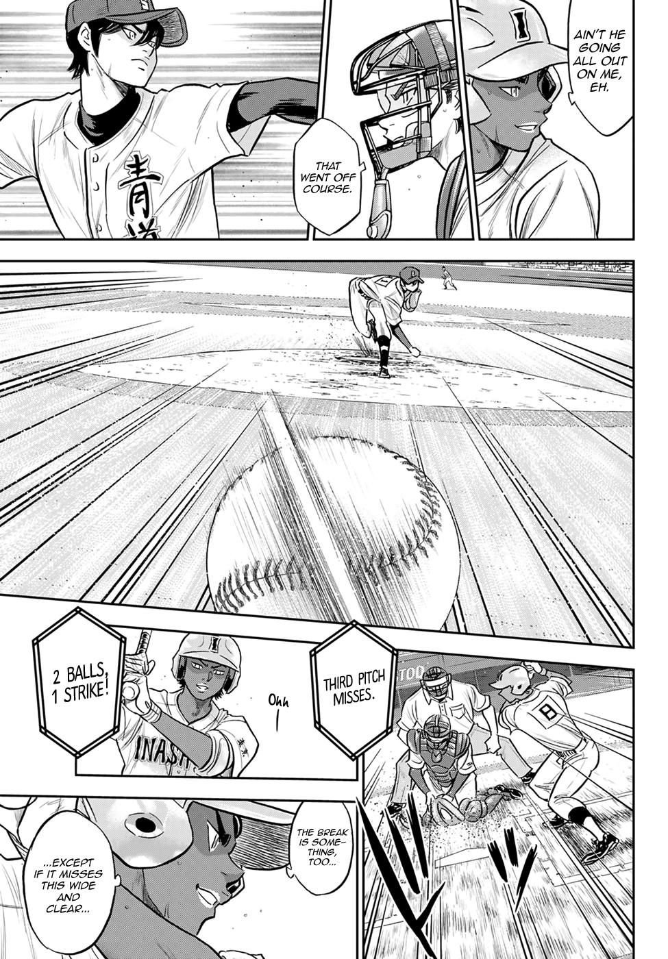Daiya no A - Act II Chapter 266 page 13 - Chapter 266: Full Throttle