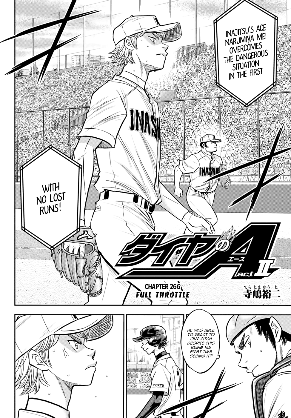 Daiya no A - Act II Chapter 266 page 2 - Chapter 266: Full Throttle