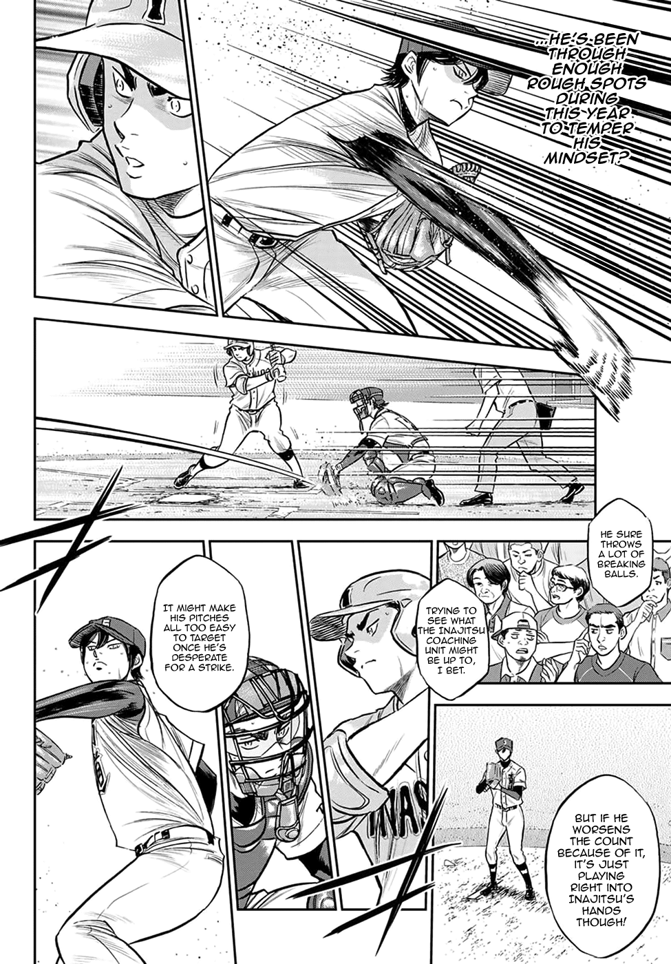 Daiya no A - Act II Chapter 267 page 4 - Chapter 267: The Two Pitchers' Start