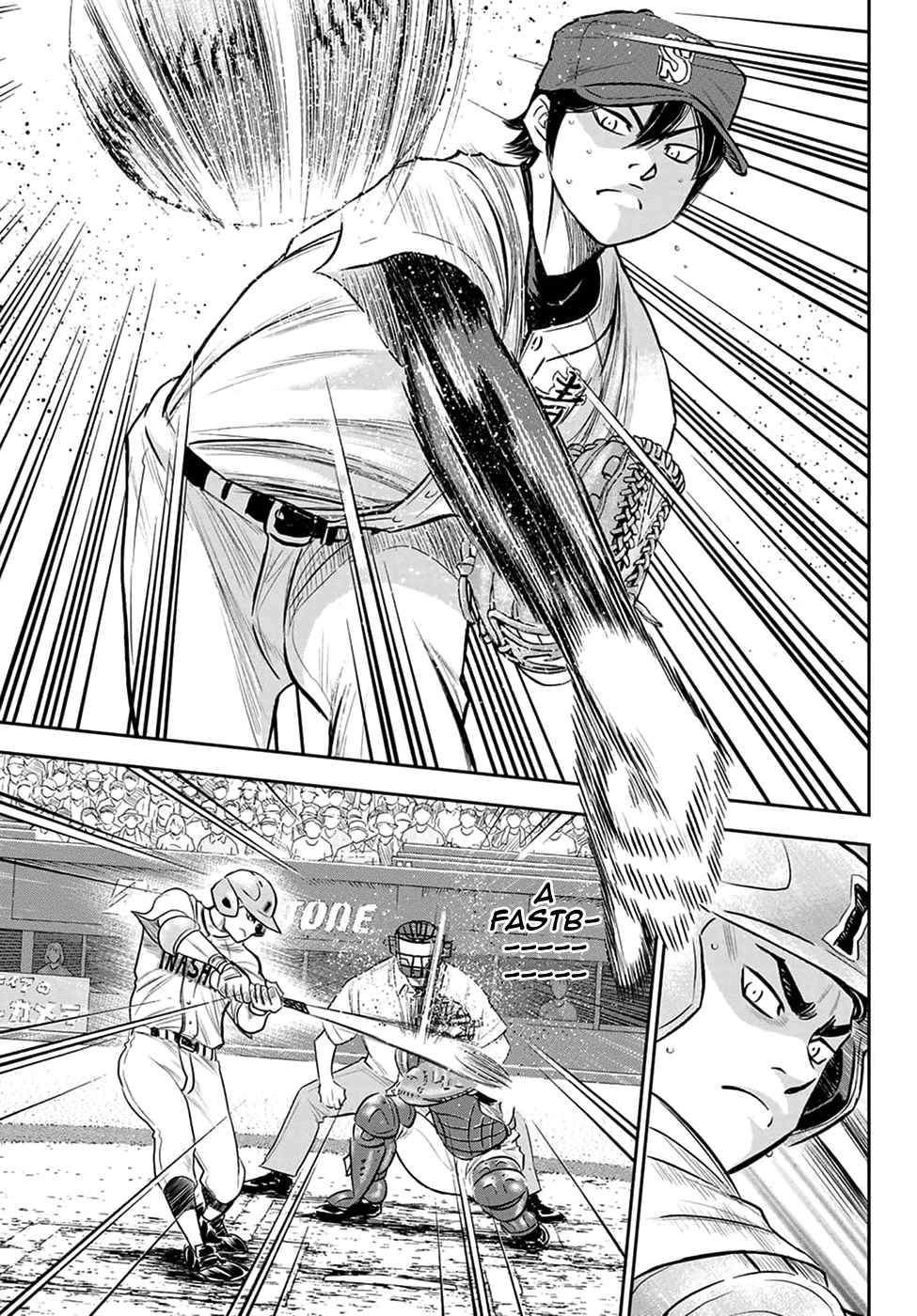 Daiya no A - Act II Chapter 267 page 5 - Chapter 267: The Two Pitchers' Start