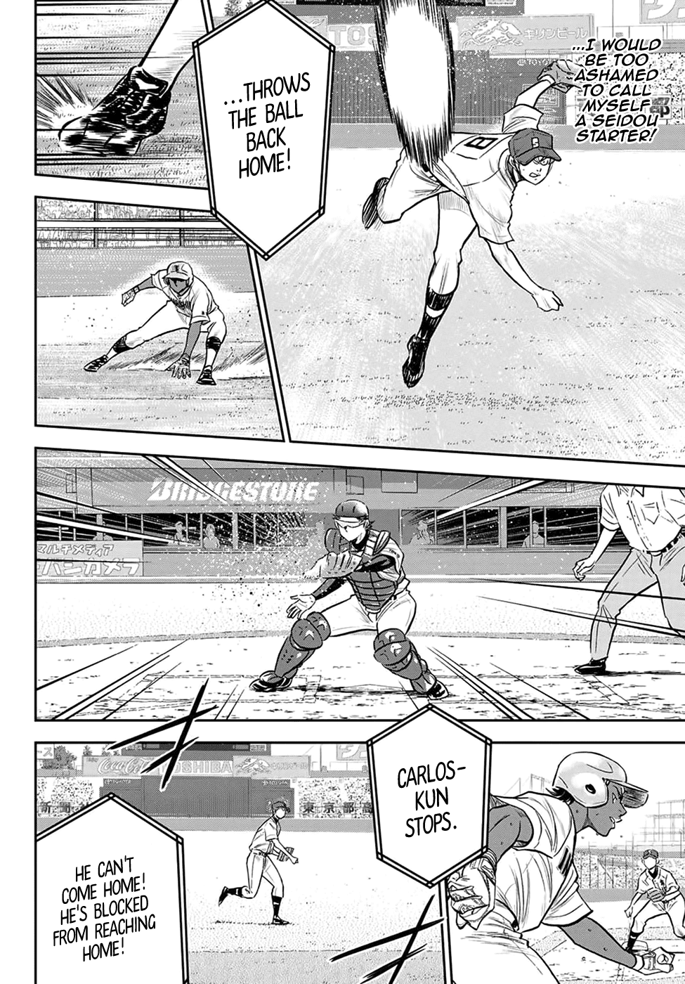 Daiya no A - Act II Chapter 267 page 8 - Chapter 267: The Two Pitchers' Start
