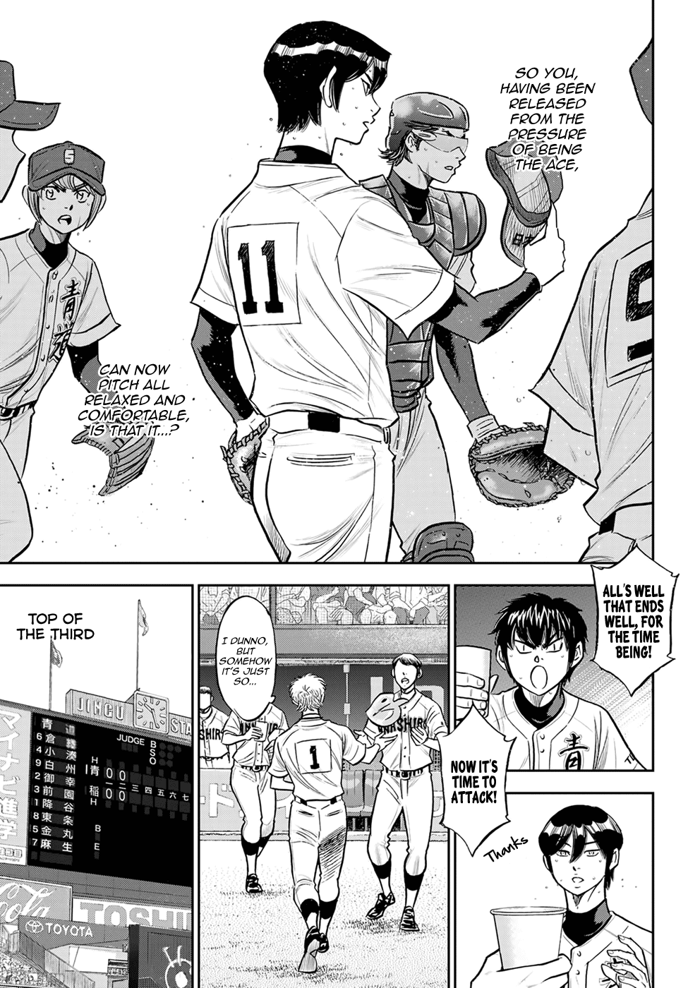 Daiya no A - Act II Chapter 268 page 11 - Chapter 268: The Avatar of Loneliness
