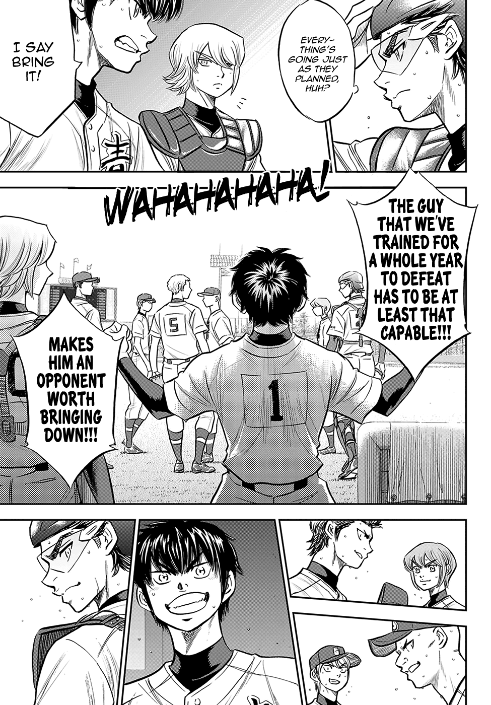 Daiya no A - Act II Chapter 269 page 14 - Chapter 269: Trailblazer