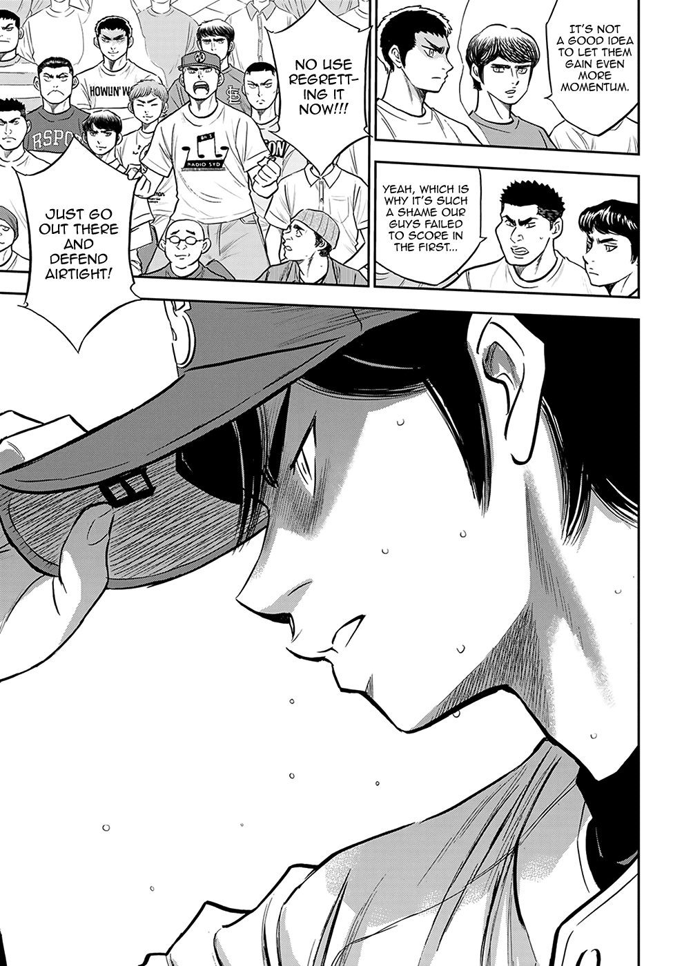 Daiya no A - Act II Chapter 269 page 16 - Chapter 269: Trailblazer