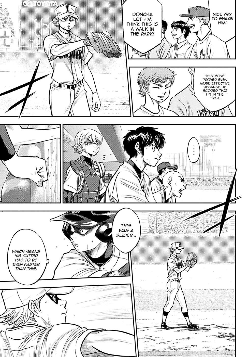 Daiya no A - Act II Chapter 269 page 3 - Chapter 269: Trailblazer