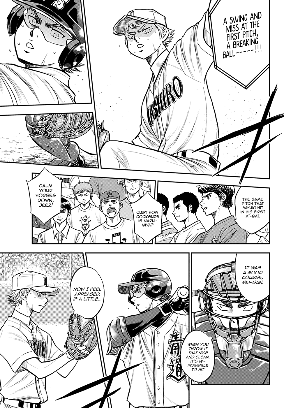 Daiya no A - Act II Chapter 271 page 13 - Chapter 271: Sharpshooting