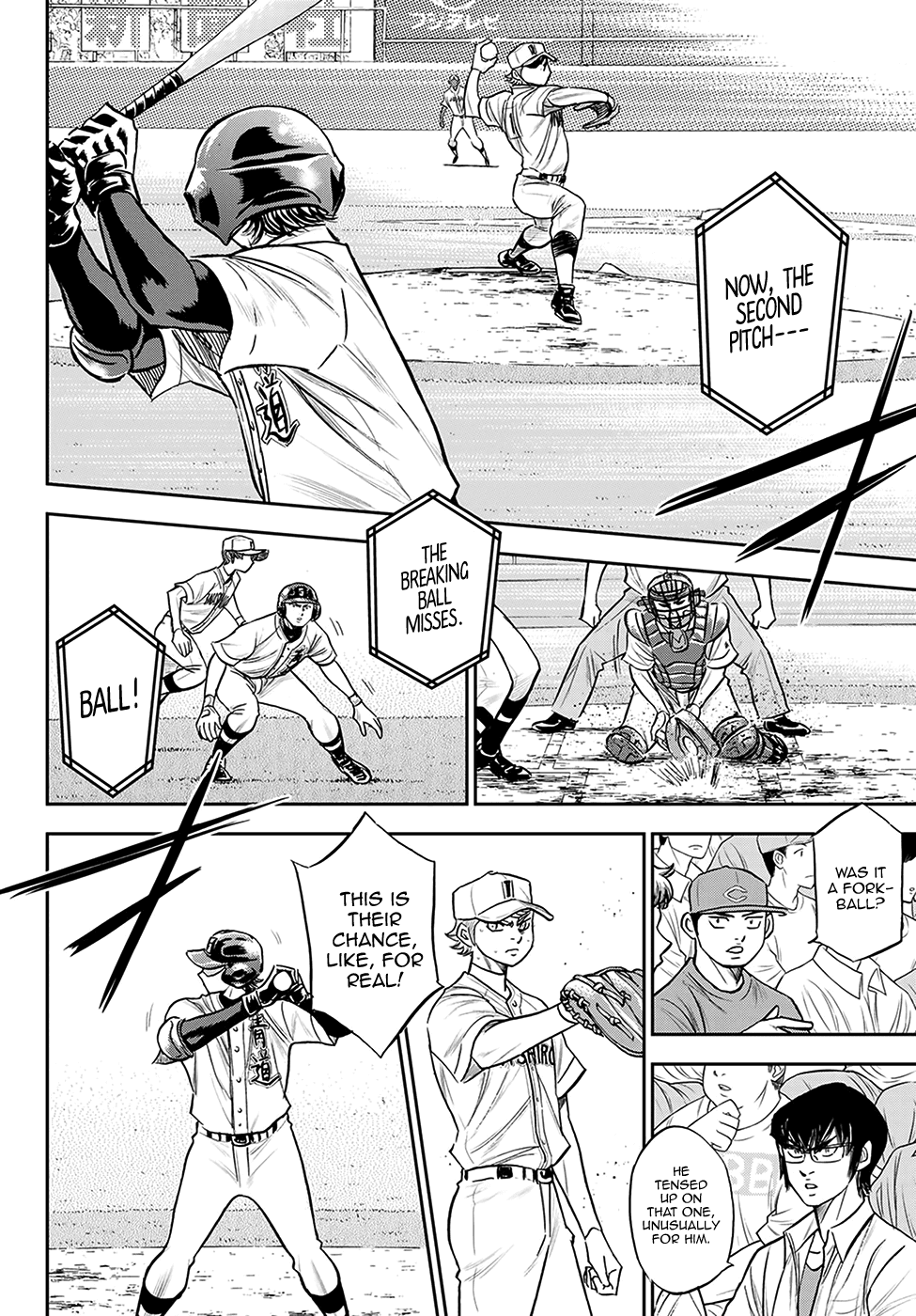 Daiya no A - Act II Chapter 271 page 14 - Chapter 271: Sharpshooting