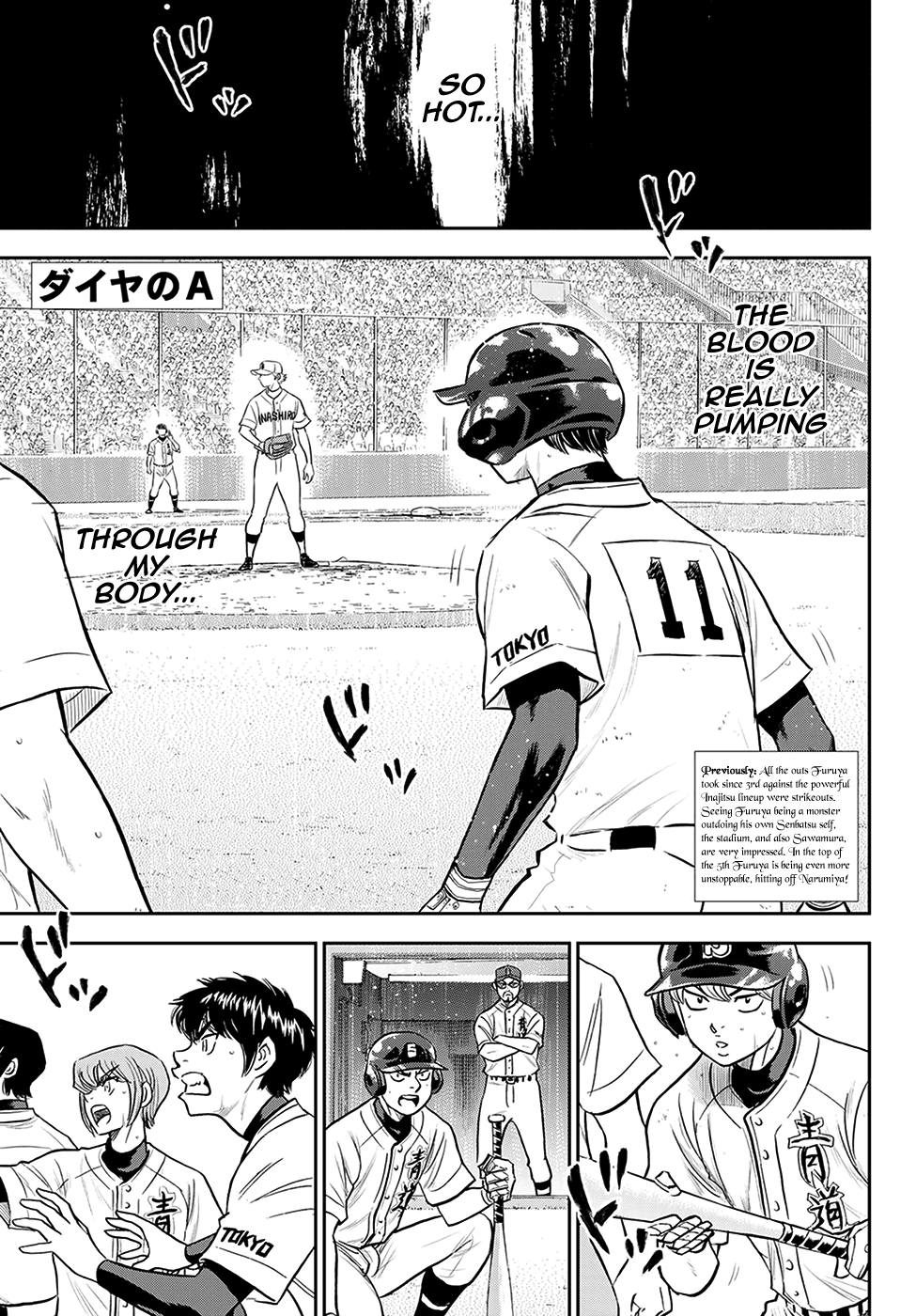 Daiya no A - Act II Chapter 274 page 1 - Chapter 274: Tingling with Excitement