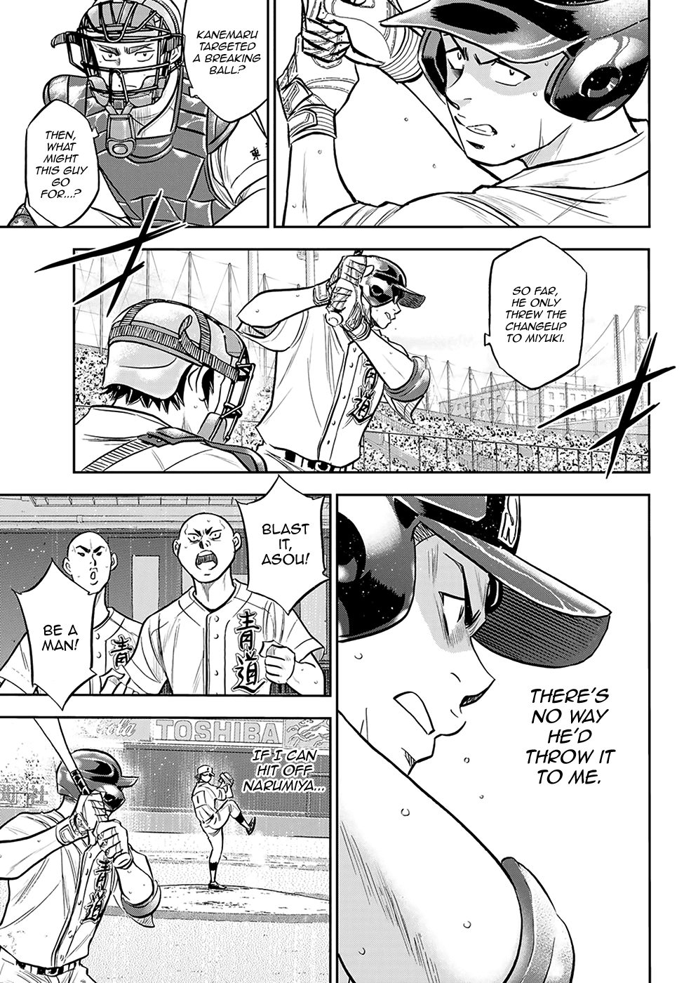 Daiya no A - Act II Chapter 274 page 13 - Chapter 274: Tingling with Excitement