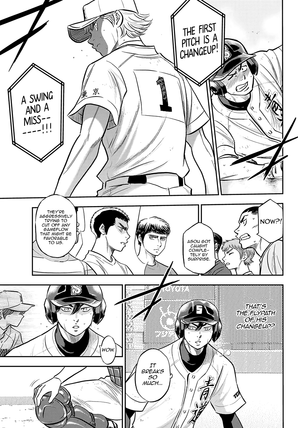 Daiya no A - Act II Chapter 274 page 15 - Chapter 274: Tingling with Excitement