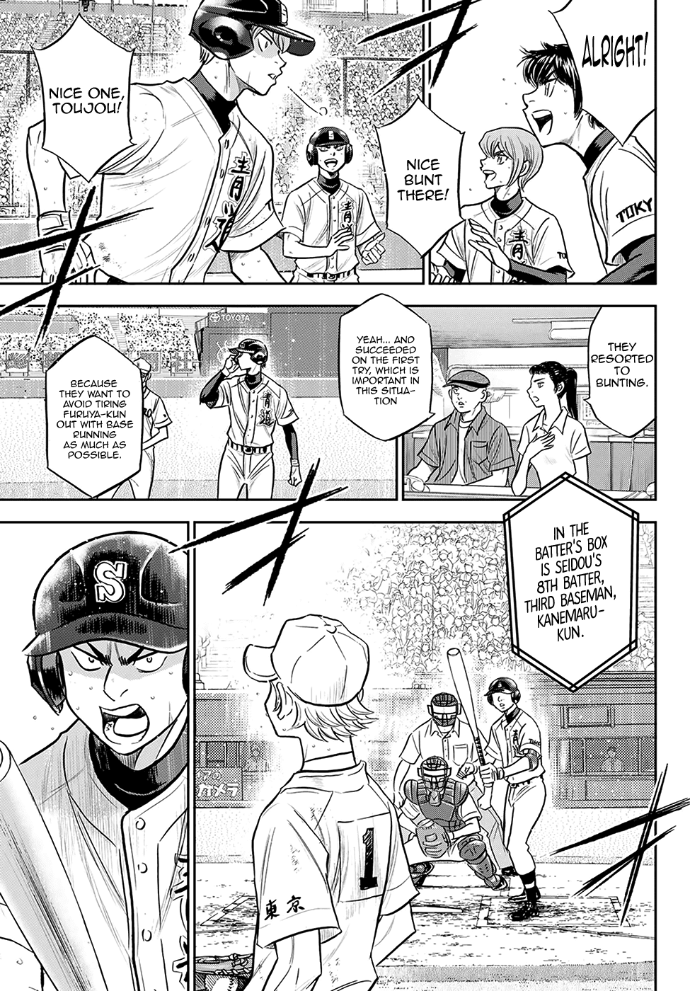 Daiya no A - Act II Chapter 274 page 5 - Chapter 274: Tingling with Excitement