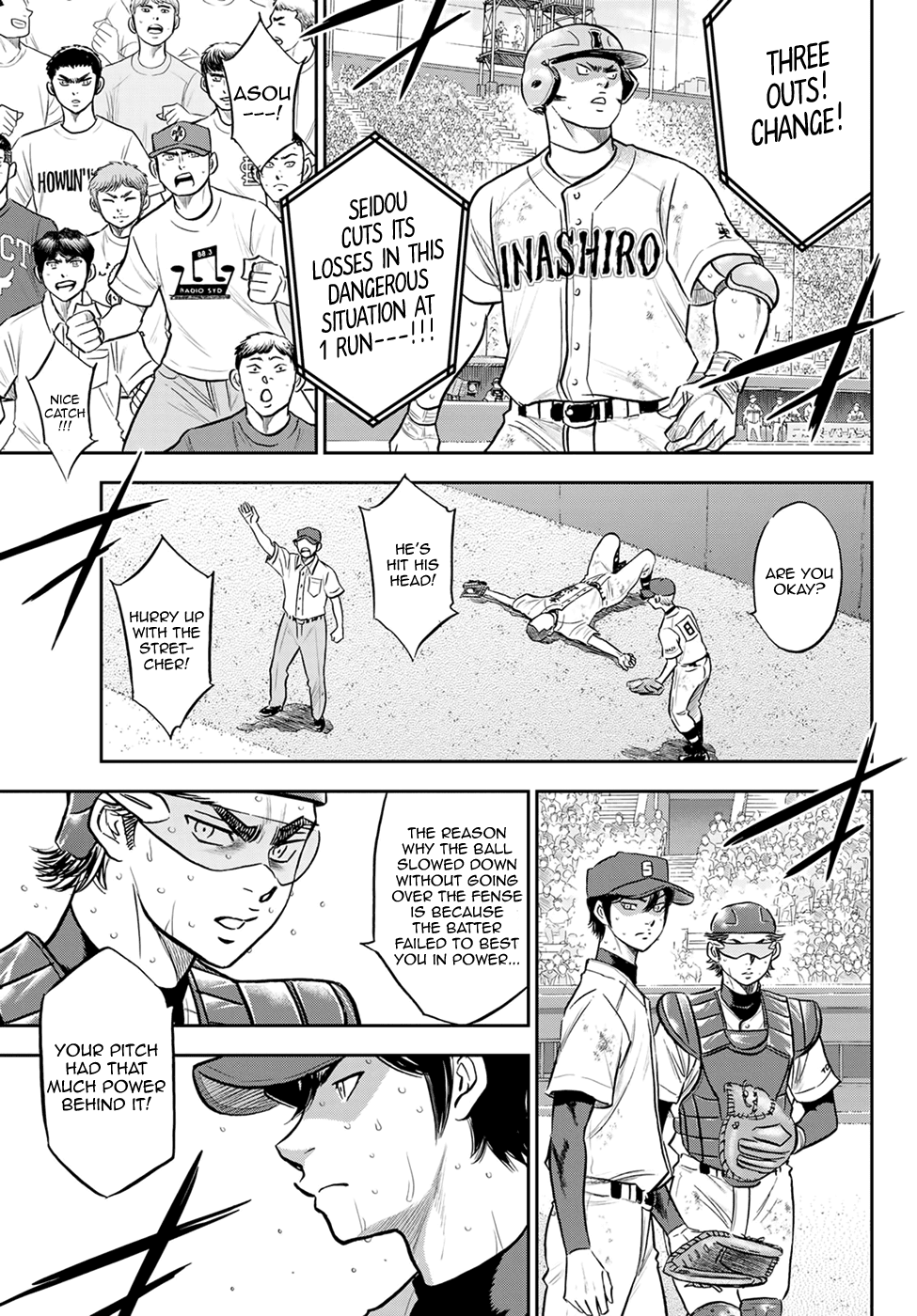 Daiya no A - Act II Chapter 278 page 5 - Chapter 278: Holding Out for a Hero
