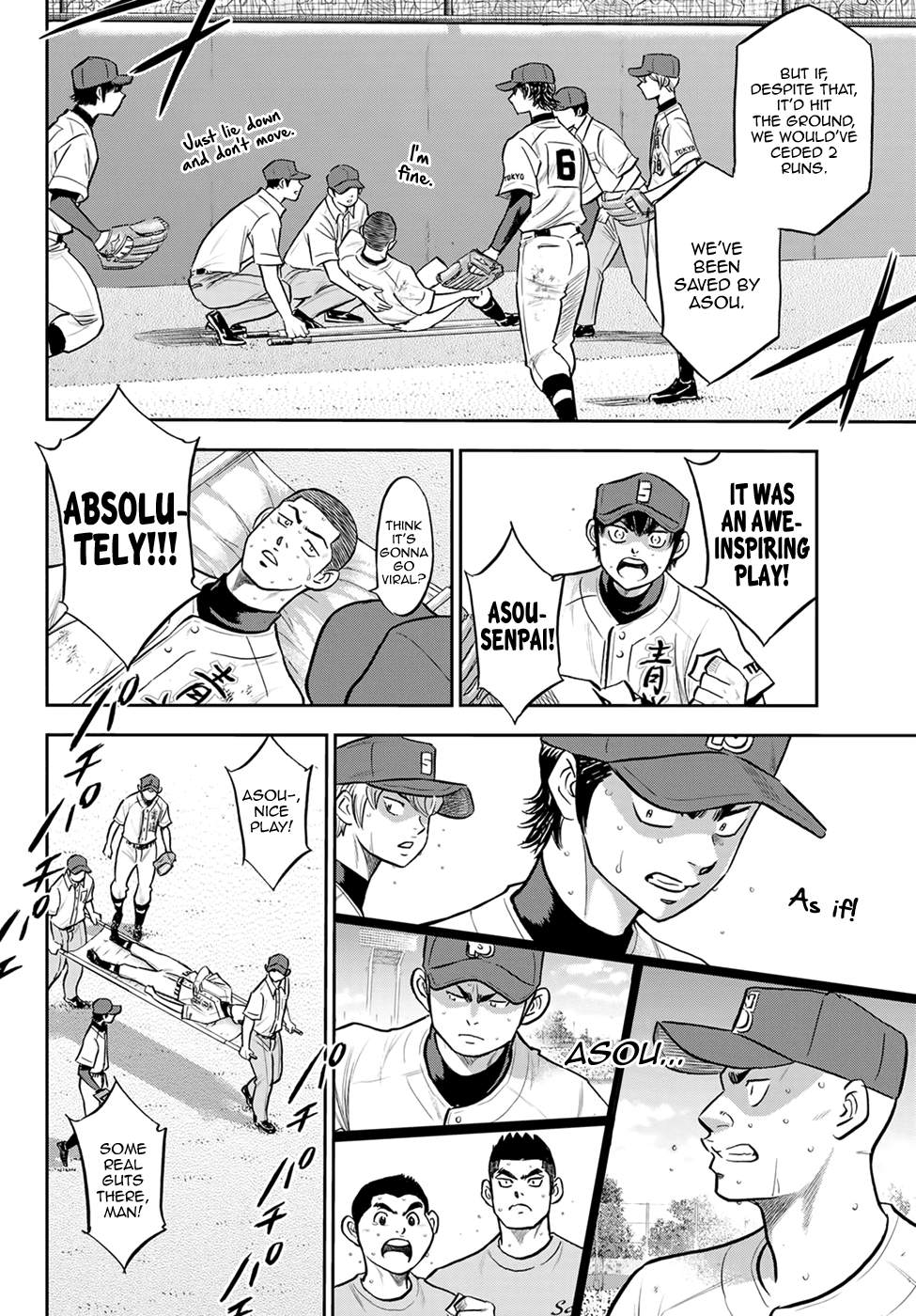 Daiya no A - Act II Chapter 278 page 6 - Chapter 278: Holding Out for a Hero