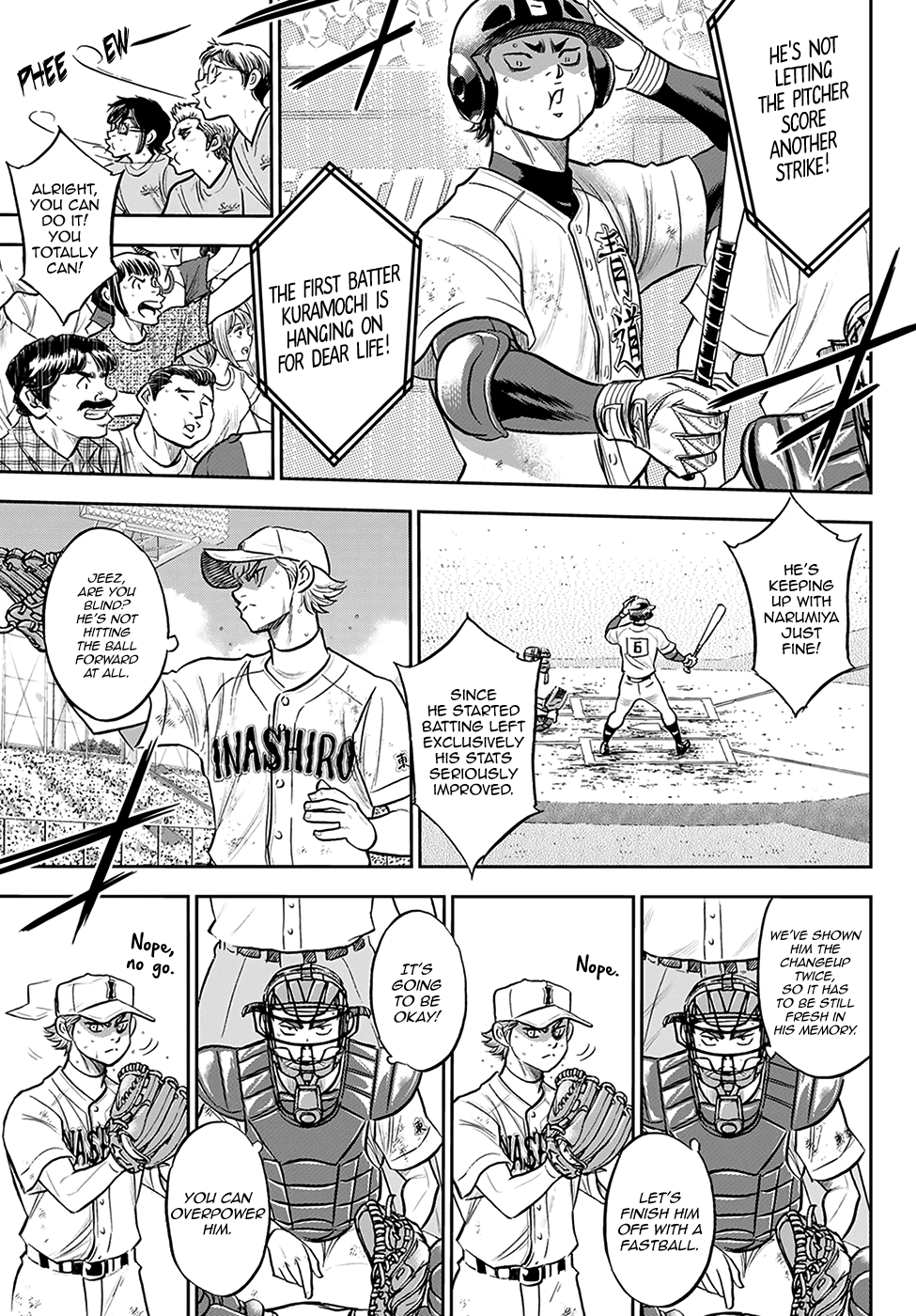Daiya no A - Act II Chapter 279 page 5 - Chapter 279: Be Here Now