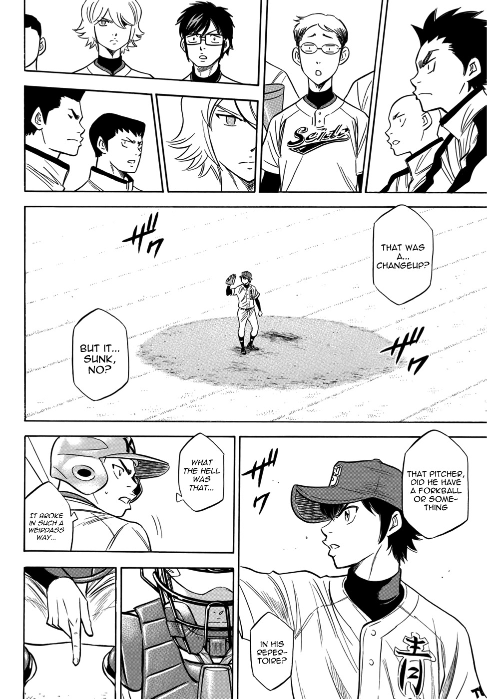 Daiya no A - Act II Chapter 28 page 9 - Chapter 28: A Sign