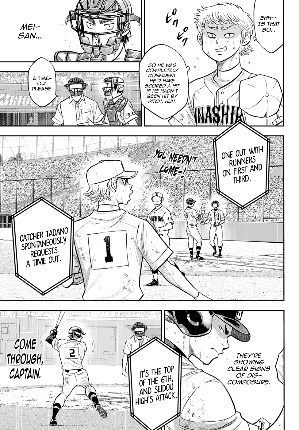 Daiya no A - Act II Chapter 280 page 18 - Chapter 280: Sore Loser Contest