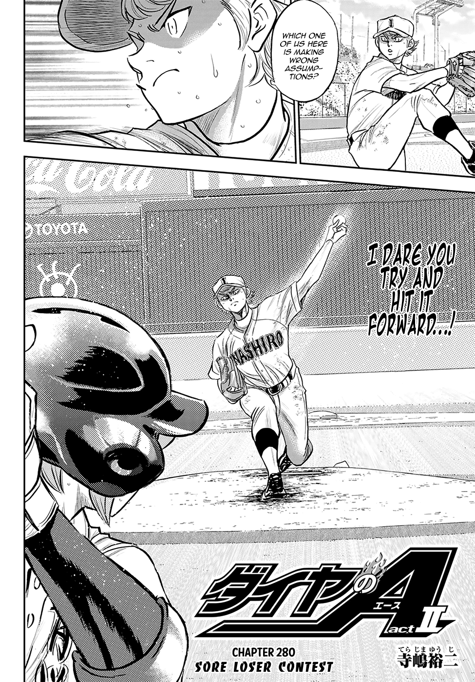 Daiya no A - Act II Chapter 280 page 2 - Chapter 280: Sore Loser Contest