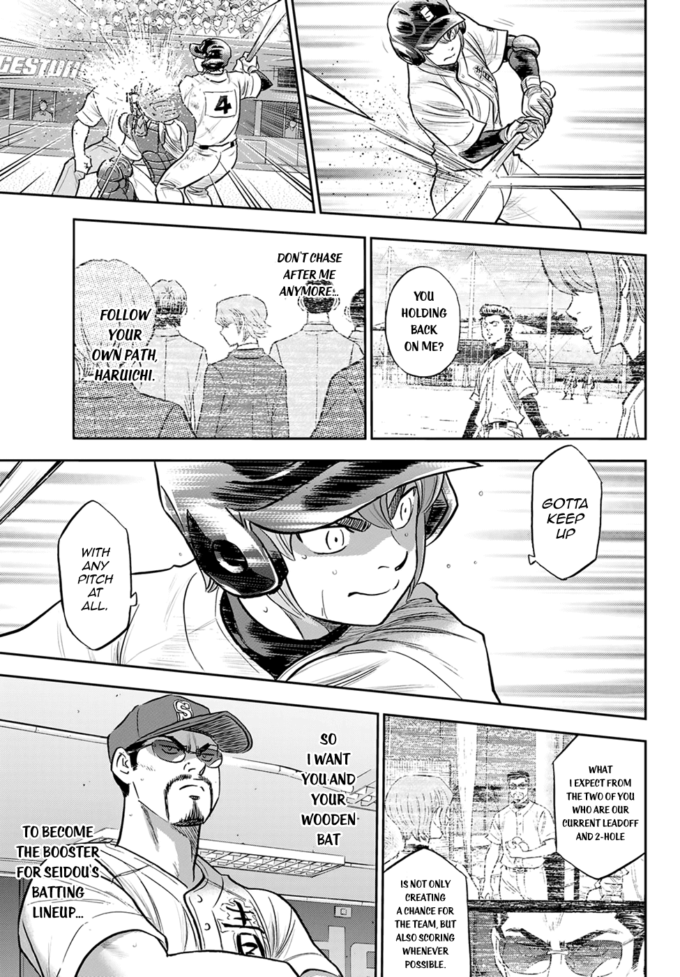 Daiya no A - Act II Chapter 280 page 3 - Chapter 280: Sore Loser Contest