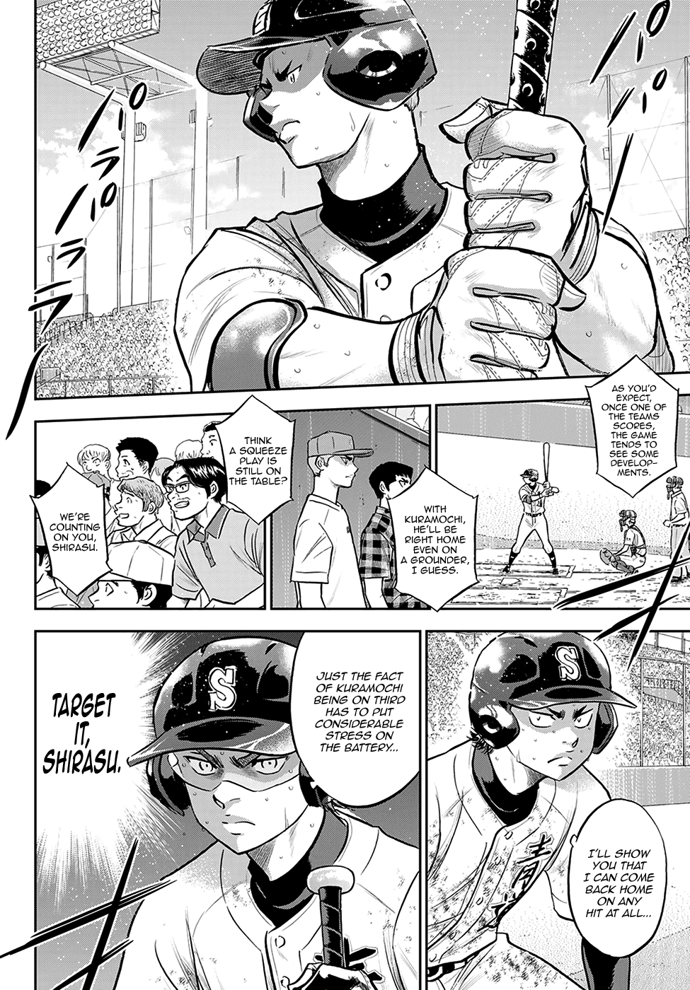 Daiya no A - Act II Chapter 280 page 8 - Chapter 280: Sore Loser Contest