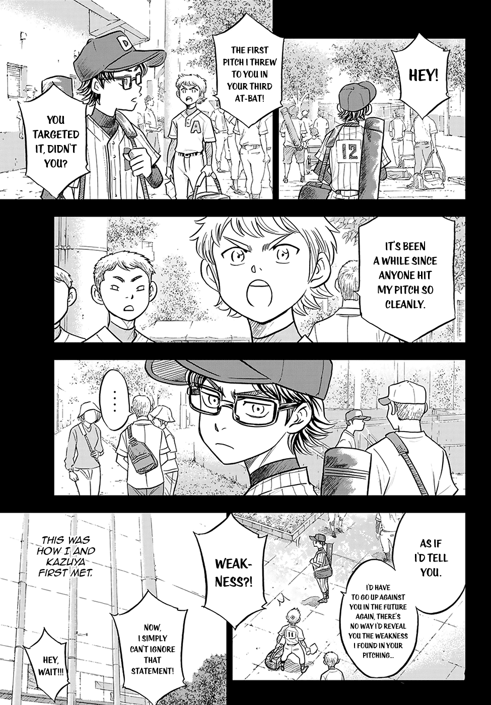 Daiya no A - Act II Chapter 281 page 12 - Chapter 281: Like the Time When We First Met