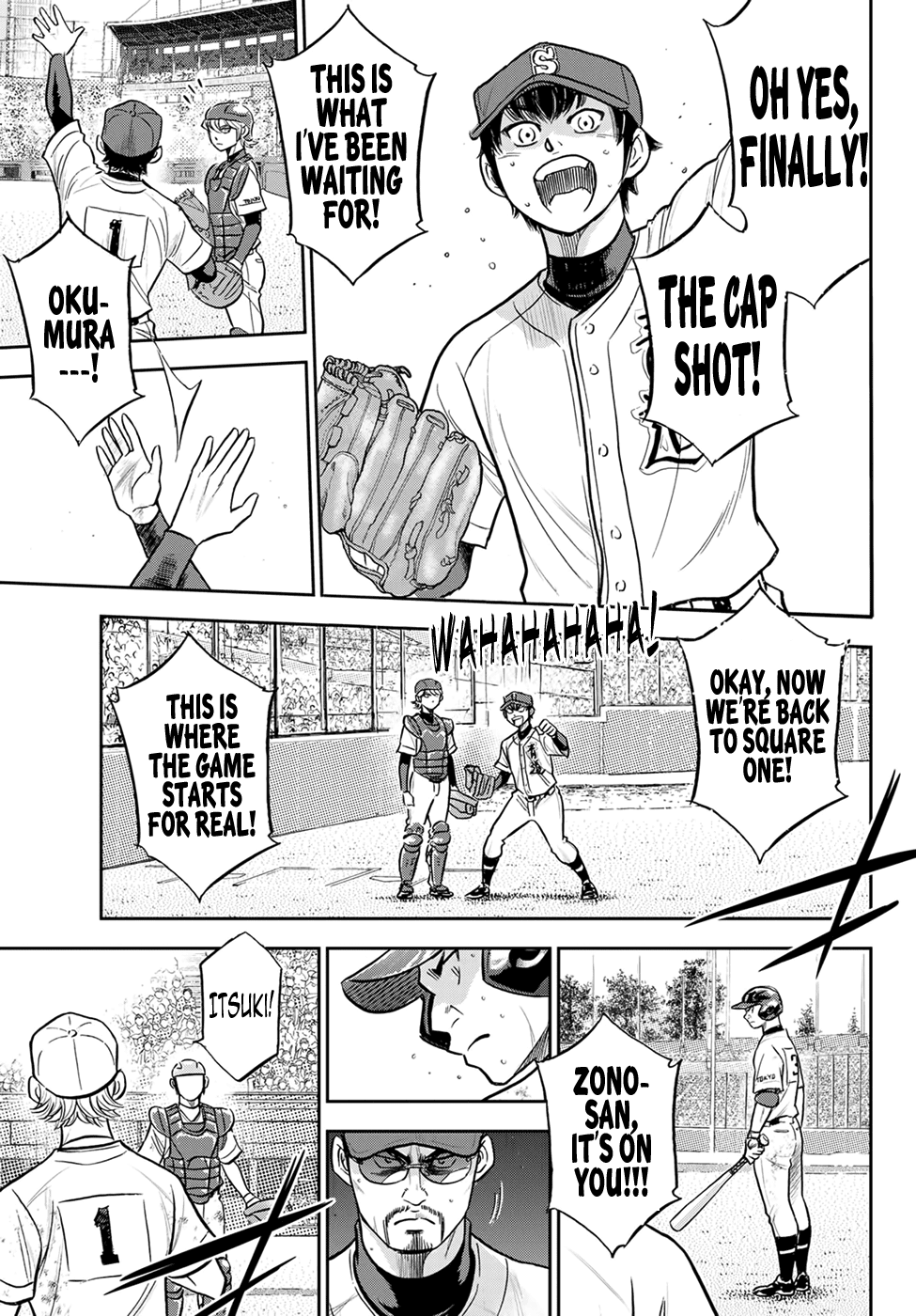 Daiya no A - Act II Chapter 282 page 13 - Chapter 282: Limitless