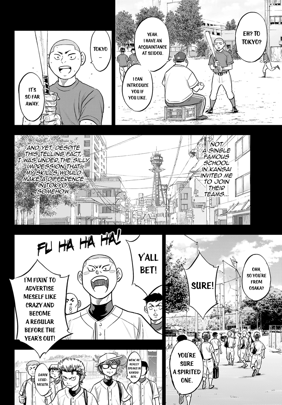 Daiya no A - Act II Chapter 283 page 2 - Chapter 283: The Team I Admire